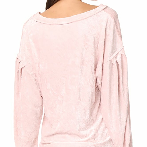 Free People Pink Milan Pullover Layering Top - Picture 7 of 8